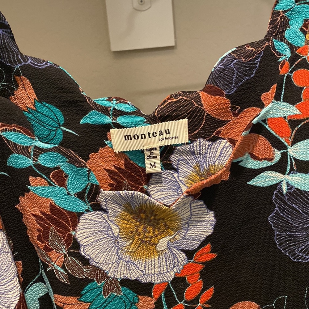 Floral Off the Shoulder Top - Picture 3 of 7